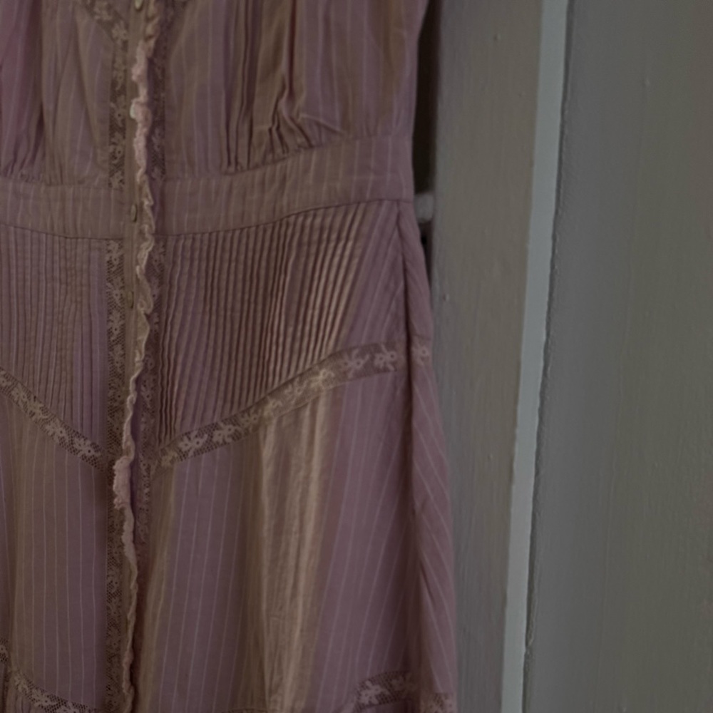 Remi Cotton Stripe Maxi Dress - LoveShackFancy - Picture 3 of 8